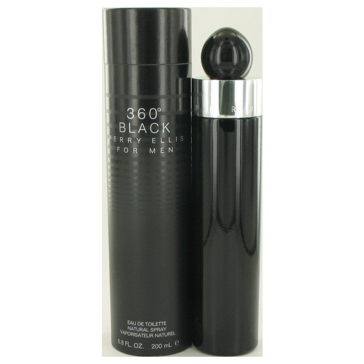 Perry Ellis 360 Black by Perry Ellis - Eau De Toilette Spray 6.8 oz