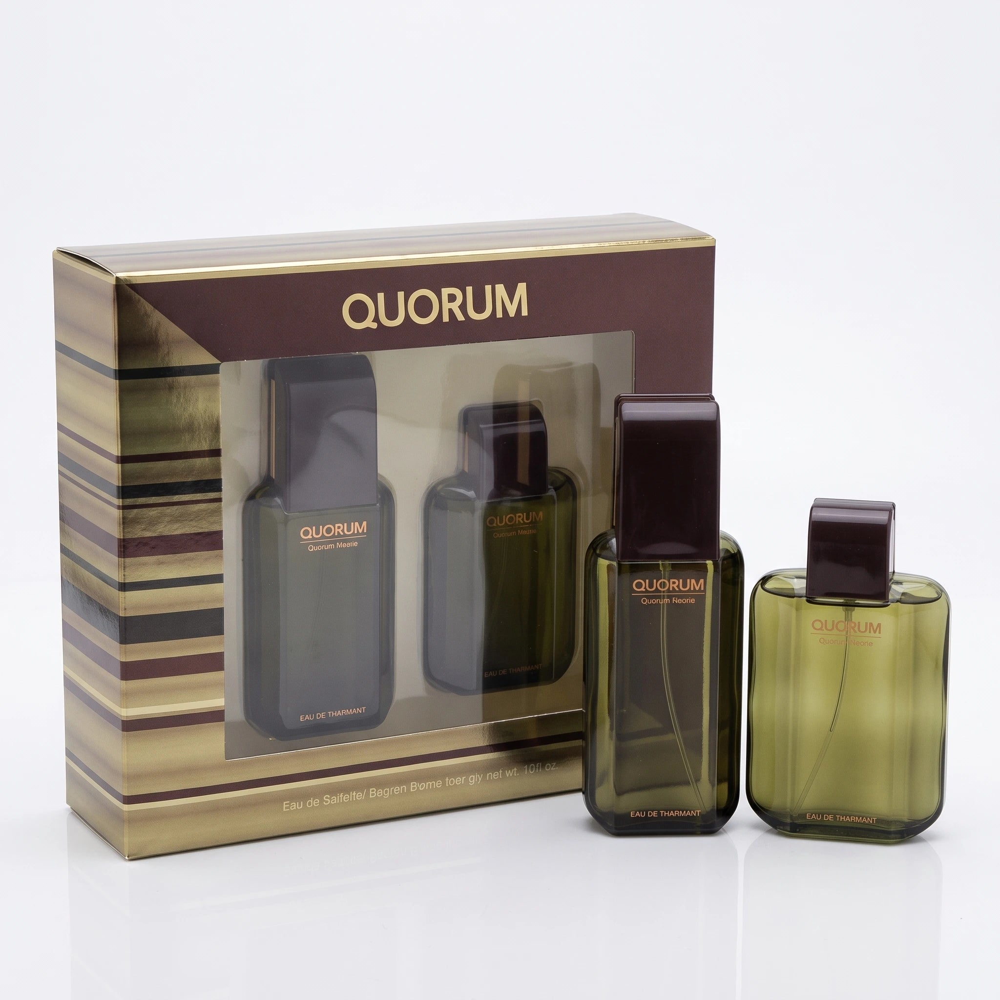 QUORUM by Antonio Puig Gift Set with Eau De Toilette and After Shave for Men | QUORUM by Antonio Puig Gift Set - Eau De Toilette & After Shave