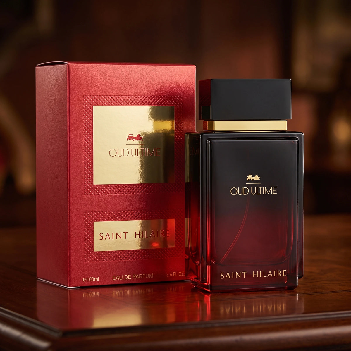 Saint Hilaire Oud Ultime Eau De Parfum Spray 3.4 oz Long-Lasting Fragrance for Men | Saint Hilaire Oud Ultime Eau De Parfum Spray 3.4 oz - Luxurious Men's Fragrance