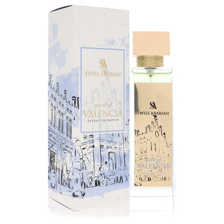 Swiss Arabian Spirit of Valencia by Swiss Arabian - Extrait De Parfum Spray (Unisex) 3.4 oz