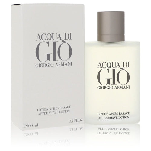 Acqua Di Gio by Giorgio ArmaniAfter Shave Lotion 3.4 oz 3.4 oz / 100 ml / Alcohol, Amber, Woody, Aldehyde, Oils Men