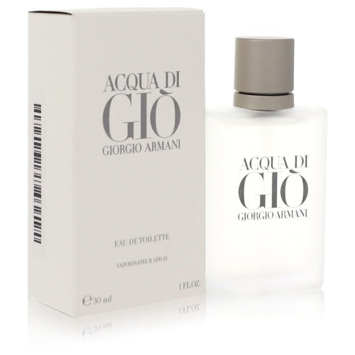 Acqua Di Gio by Giorgio ArmaniEau De Toilette Spray 1 oz 1 oz / 30 ml / Alcohol, Amber, Woody, Aldehyde, Oils Men