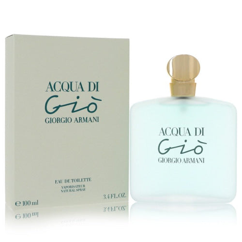 Acqua Di Gio by Giorgio ArmaniEau De Toilette Spray 3.3 oz 3.3 oz / 100 ml / Alcohol, Amber, Woody, Aldehyde, Oils Women