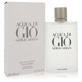 Acqua Di Gio by Giorgio Armani Eau De Toilette Spray 6.7 oz for Men, Fresh and Invigorating Fragrance