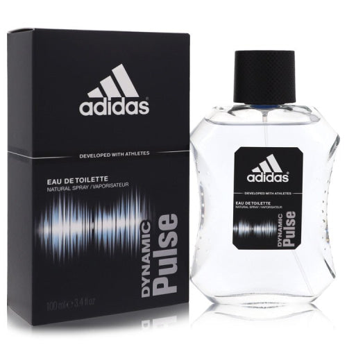 Adidas Dynamic Pulse by AdidasEau De Toilette Spray 3.4 oz 3.4 oz / 100 ml / Alcohol, Amber, Woody, Aldehyde, Oils Men