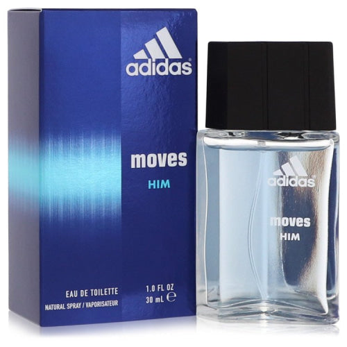 Adidas Moves by AdidasEau De Toilette Spray 1 oz 1 oz / 30 ml / Alcohol, Amber, Woody, Aldehyde, Oils Men