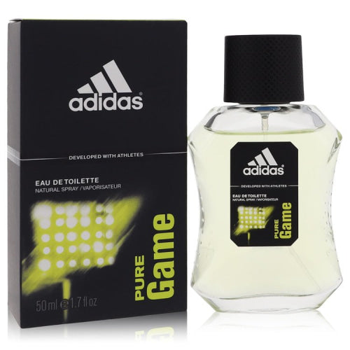 Adidas Pure Game by AdidasEau De Toilette Spray 1.7 oz 1.7 oz / 50 ml / Alcohol, Amber, Woody, Aldehyde, Oils Men