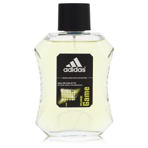 Adidas Pure Game by AdidasEau De Toilette Spray (unboxed) 3.4 oz 3.4 oz / 100 ml / Alcohol, Amber, Woody, Aldehyde, Oils Men