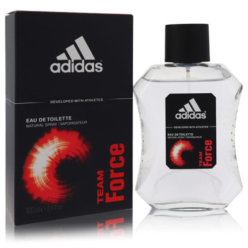 Adidas Team Force by AdidasEau De Toilette Spray 3.4 oz 3.4 oz / 100 ml / Alcohol, Amber, Woody, Aldehyde, Oils Men