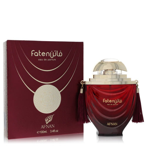 Afnan Faten Maroon by AfnanEau De Parfum Spray (Unisex) 3.4 oz 3.4 oz / 100 ml / Alcohol, Amber, Woody, Aldehyde, Oils Unisex