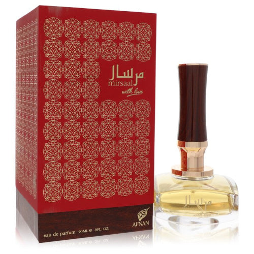 Afnan Mirsaal With Love by AfnanEau De Parfum Spray 3 oz 3 oz / 90 ml / Alcohol, Amber, Woody, Aldehyde, Oils Women