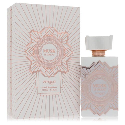 Afnan Musk is Great by AfnanExtrait De Parfum Spray (Unisex) 3.4 oz 3.4 oz / 100 ml / Alcohol, Amber, Woody, Aldehyde, Oils Unisex