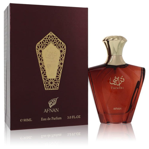 Afnan Turathi Brown by AfnanEau De Parfum Spray 3 oz 3 oz / 90 ml / Alcohol, Amber, Woody, Aldehyde, Oils Men
