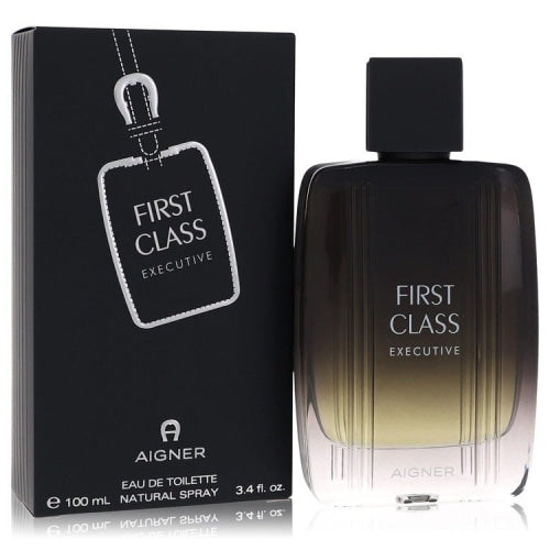 Aigner First Class Executive by Etienne AignerEau De Toilette Spray 3.4 oz 3.4 oz / 100 ml / Alcohol, Amber, Woody, Aldehyde, Oils Men