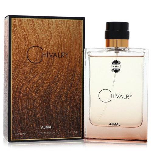 Ajmal Chivalry by AjmalEau De Parfum Spray 3.4 oz 3.4 oz / 100 ml / Alcohol, Amber, Woody, Aldehyde, Oils Men