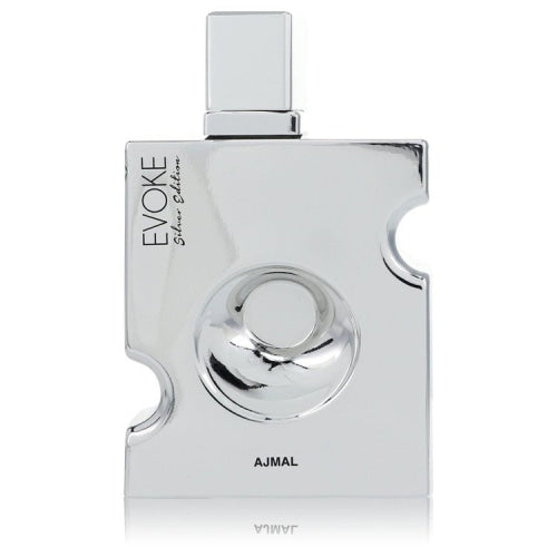 Ajmal Evoke Silver Edition by AjmalEau De Parfum Spray (unboxed) 3 oz 3 oz / 90 ml / Alcohol, Amber, Woody, Aldehyde, Oils Men