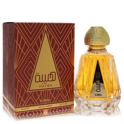 Ajmal Hayba by AjmalEau De Parfum Spray (Unisex) 2.7 oz 2.7 oz / 80 ml / Alcohol, Amber, Woody, Aldehyde, Oils Unisex