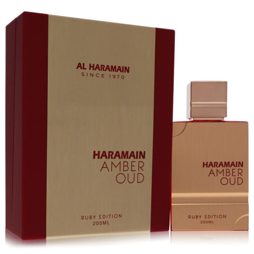 Al Haramain Amber Oud Ruby by Al HaramainEau De Parfum Spray (Unisex) 6.7 oz 6.7 oz / 200 ml / Alcohol, Amber, Woody, Aldehyde, Oils Unisex