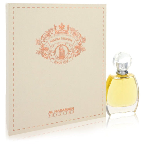 Al Haramain Arabian Treasure by Al HaramainEau De Parfum Spray 2.4 oz 2.4 oz / 71 ml / Alcohol, Amber, Woody, Aldehyde, Oils Women