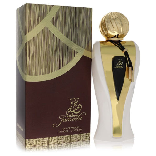 Al Haramain Jameela by Al HaramainEau De Parfum Spray 3.4 oz 3.4 oz / 100 ml / Alcohol, Amber, Woody, Aldehyde, Oils Women