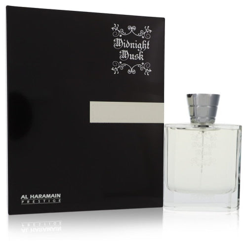 Al Haramain Midnight Musk by Al HaramainEau De Parfum Spray (Unisex) 3.4 oz 3.4 oz / 100 ml / Alcohol, Amber, Woody, Aldehyde, Oils Unisex
