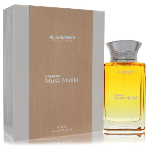 Al Haramain Musk Maliki by Al HaramainEau De Parfum Spray (Unisex) 3.4 oz 3.4 oz / 100 ml / Alcohol, Amber, Woody, Aldehyde, Oils Unisex