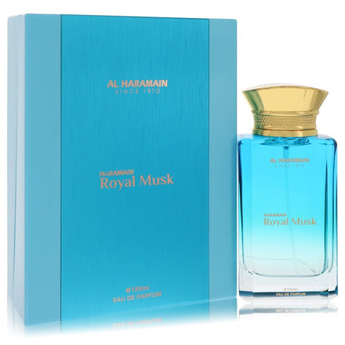 Al Haramain Royal Musk by Al HaramainEau De Parfum Spray (Unisex) 3.3 oz 3.3 oz / 100 ml / Alcohol, Amber, Woody, Aldehyde, Oils Unisex