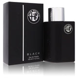 Alfa Romeo Black Eau De Toilette Spray 4.2 oz for Men - Bold, Masculine Fragrance