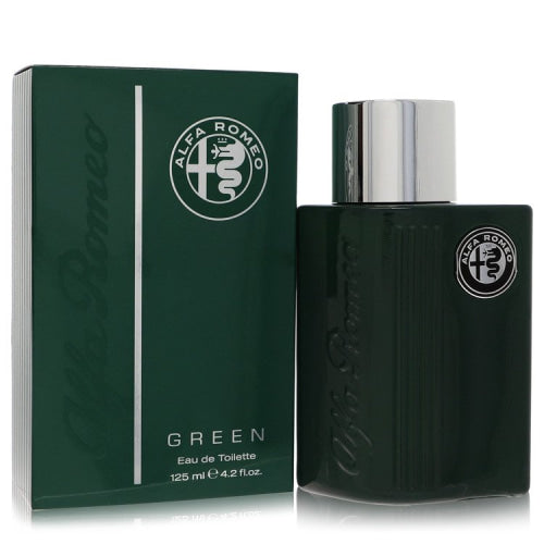 Alfa Romeo Green by Alfa RomeoEau De Toilette Spray 4.2 oz 4.2 oz / 125 ml / Alcohol, Amber, Woody, Aldehyde, Oils Men