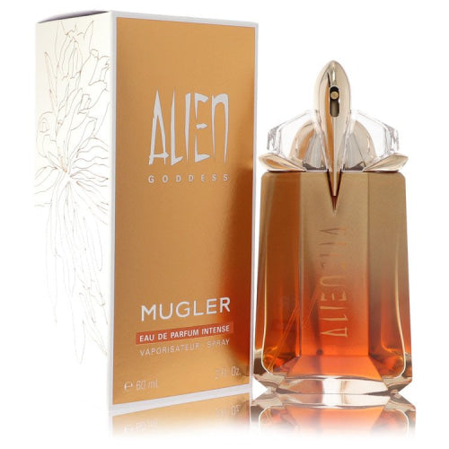 Alien Goddess Intense by Thierry MuglerEau De Parfum Spray 2 oz 2 oz / 60 ml / Alcohol, Amber, Woody, Aldehyde, Oils Women