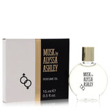 Alyssa Ashley Musk by Houbigant Perfumed Oil 0.5 oz Women's Fragrance for All-Day Freshness