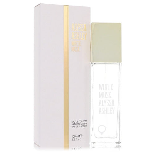 Alyssa Ashley White Musk by Alyssa AshleyEau De Toilette Spray 3.4 oz 3.4 oz / 100 ml / Alcohol, Amber, Woody, Aldehyde, Oils Women