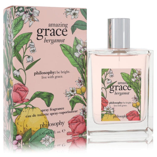 Amazing Grace Bergamot by PhilosophyEau De Toilette Spray 4 oz 4 oz / 120 ml / Alcohol, Amber, Woody, Aldehyde, Oils Women