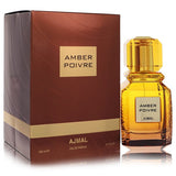 Amber Poivre by Ajmal Eau De Parfum Spray 3.4 oz Unisex - Unique Spicy Fragrance For All