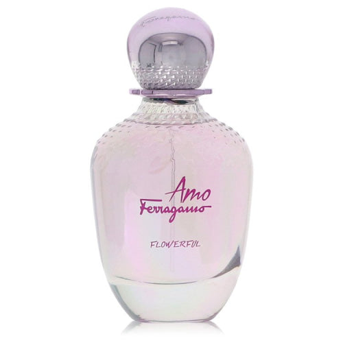 Amo Flowerful by Salvatore FerragamoEau De Toilette Spray (Tester) 3.4 oz 3.4 oz / 100 ml / Alcohol, Amber, Woody, Aldehyde, Oils Women