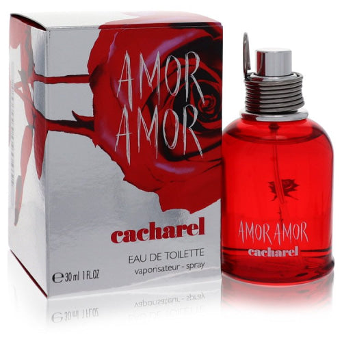 Amor Amor by CacharelEau De Toilette Spray 1 oz 1 oz / 30 ml / Alcohol, Amber, Woody, Aldehyde, Oils Women