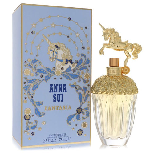 Anna Sui Fantasia by Anna SuiEau De Toilette Spray 2.5 oz 2.5 oz / 75 ml / Alcohol, Amber, Woody, Aldehyde, Oils Women