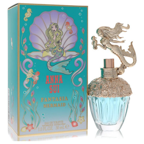 Anna Sui Fantasia Mermaid by Anna SuiEau De Toilette Spray 1 oz 1 oz / 30 ml / Alcohol, Amber, Woody, Aldehyde, Oils Women