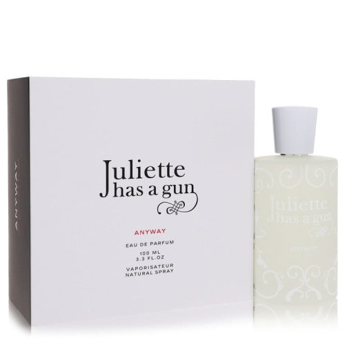 Anyway by Juliette Has a GunEau De Parfum Spray 3.3 oz 3.3 oz / 100 ml / Alcohol, Amber, Woody, Aldehyde, Oils Women