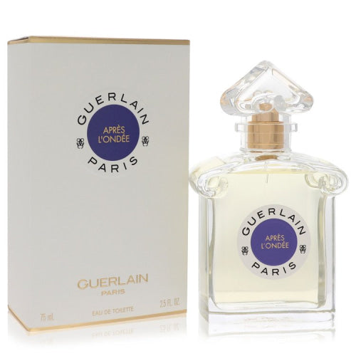 Apres L’ondee by GuerlainEau De Toilette Spray 2.5 oz 2.5 oz / 75 ml / Alcohol, Amber, Woody, Aldehyde, Oils Women