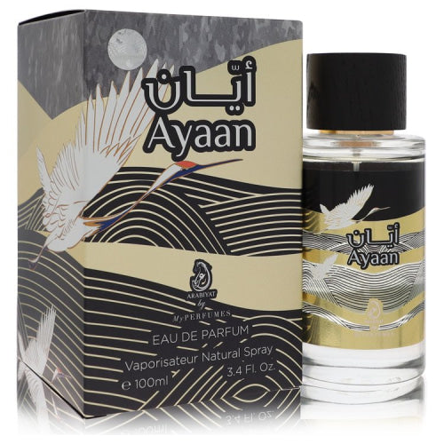 Arabiyat Ayaan by My PerfumesEau De Parfum Spray (Unisex) 3.4 oz 3.4 oz / 100 ml / Alcohol, Amber, Woody, Aldehyde, Oils Unisex