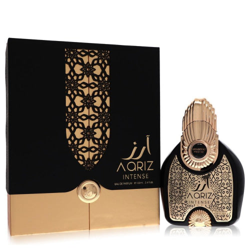 Arabiyat Prestige Aariz Intense by Arabiyat PrestigeEau De Parfum Spray (Unisex) 3.4 oz 3.4 oz / 100 ml / Alcohol, Amber, Woody, Aldehyde,