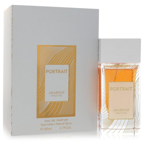 Arabiyat Prestige Portrait by Arabiyat PrestigeEau De Parfum Spray (Unisex) 2.7 oz 2.7 oz / 80 ml / Alcohol, Amber, Woody, Aldehyde, Oils
