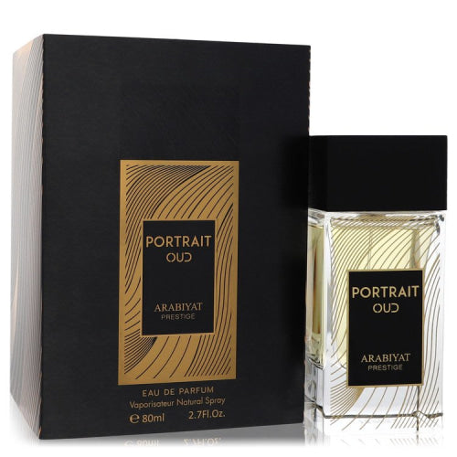 Arabiyat Prestige Portrait Oud by Arabiyat PrestigeEau De Parfum Spray (Unisex) 2.7 oz 2.7 oz / 80 ml / Alcohol, Amber, Woody, Aldehyde,
