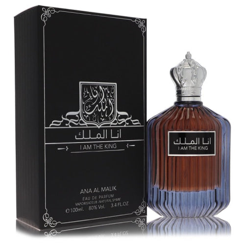 Ard Al Zaafaran I Am The King by Al ZaafaranEau De Parfum Spray 3.4 oz 3.4 oz / 100 ml / Alcohol, Amber, Woody, Aldehyde, Oils Men