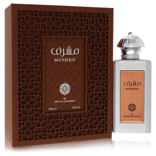 Ard Al Zaafaran Mushrif by Al ZaafaranEau De Parfum Spray (Unisex) 3.4 oz 3.4 oz / 100 ml / Alcohol, Amber, Woody, Aldehyde, Oils Unisex