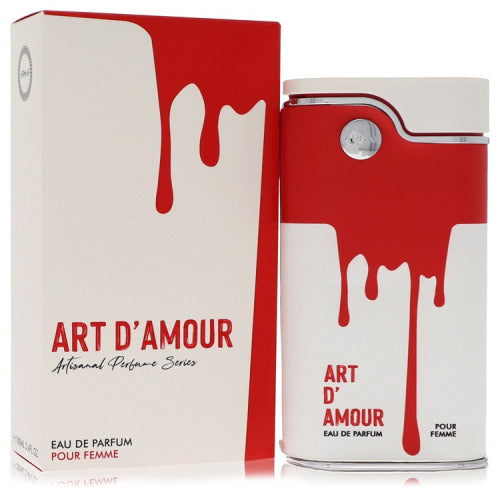 Armaf Art D’ Amour by ArmafEau De Parfum Spray 3.38 oz 3.38 oz / 100 ml / Alcohol, Amber, Woody, Aldehyde, Oils Women