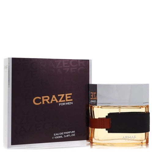 Armaf Craze by ArmafEau De Parfum Spray 3.4 oz 3.4 oz / 100 ml / Alcohol, Amber, Woody, Aldehyde, Oils Men