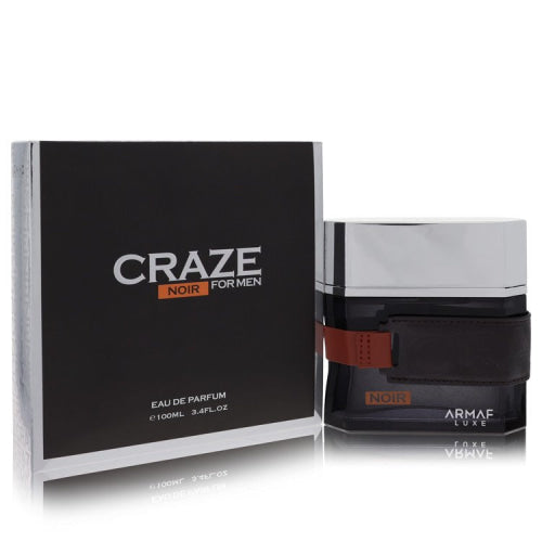 Armaf Craze Noir by ArmafEau De Parfum Spray 3.4 oz 3.4 oz / 100 ml / Alcohol, Amber, Woody, Aldehyde, Oils Men