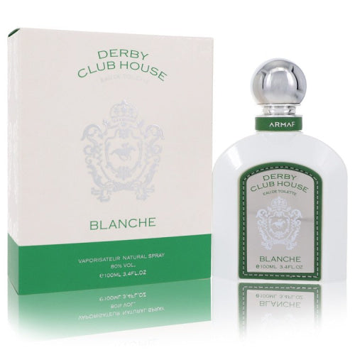 Armaf Derby Blanche White by ArmafEau De Toilette Spray 3.4 oz 3.4 oz / 100 ml / Alcohol, Amber, Woody, Aldehyde, Oils Men